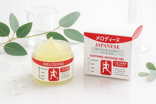 MELODINE Japanese Soothing Massage Gel 50ml for Joint Pain Relief