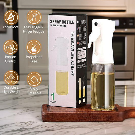 Oil Spray Bottle 220ml Glass